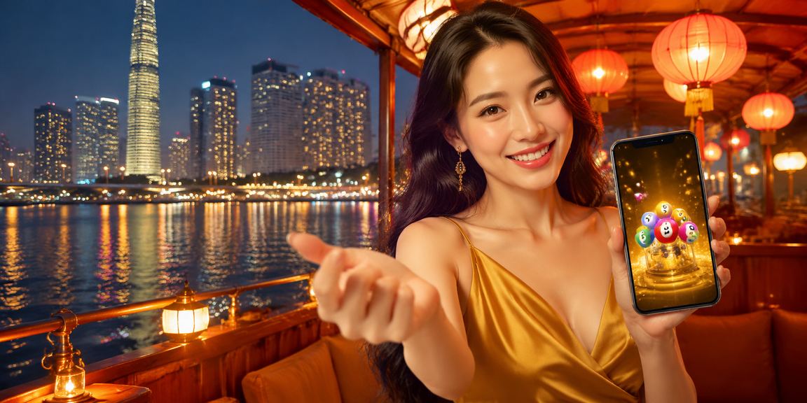 Chợ đêm Hồ Chí Minh rực rỡ ánh đèn với không khí mua vé xổ số sôi động về đêm